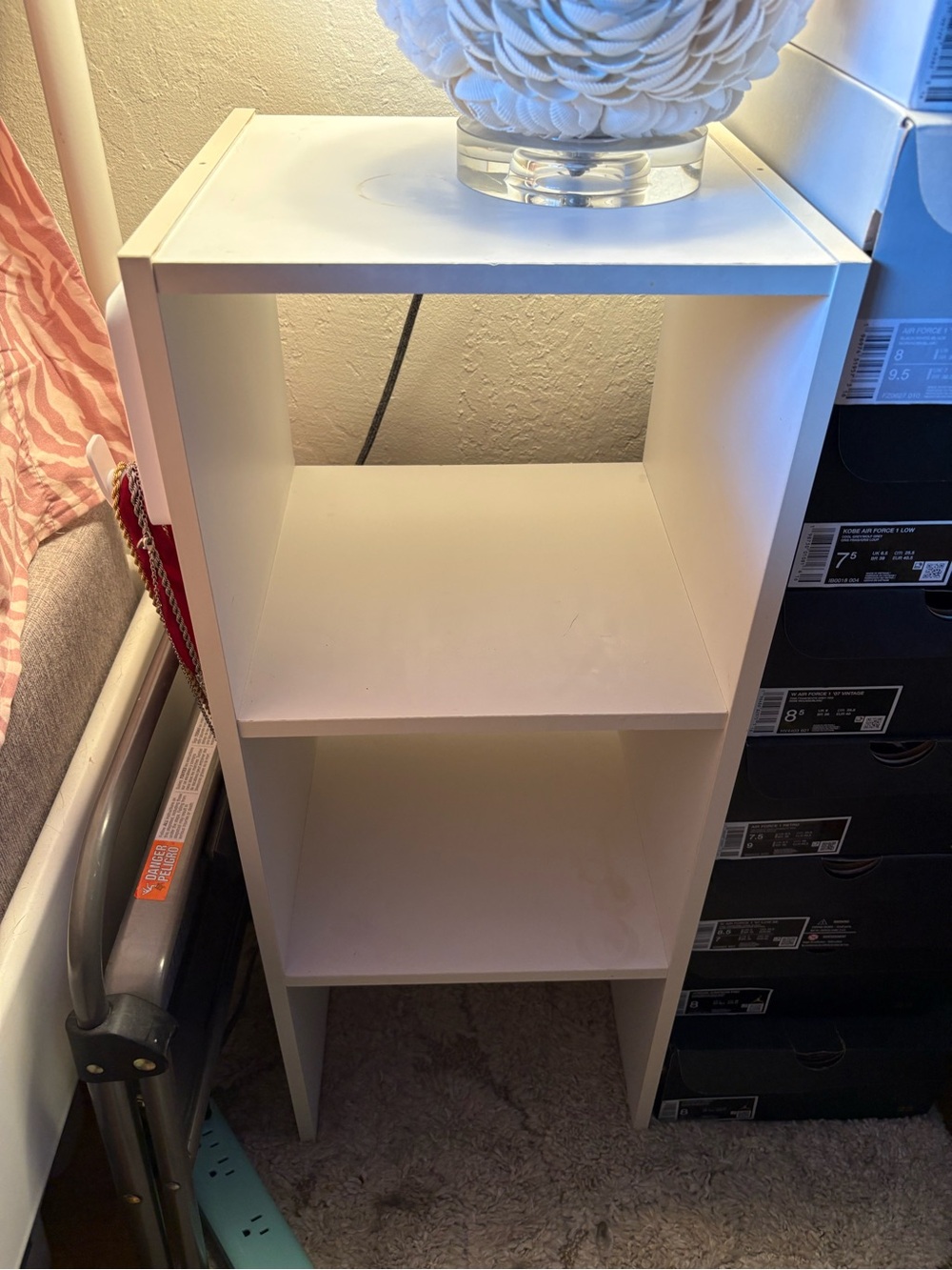 White 3-Shelf Cube Organizer - Home Storage & Organization